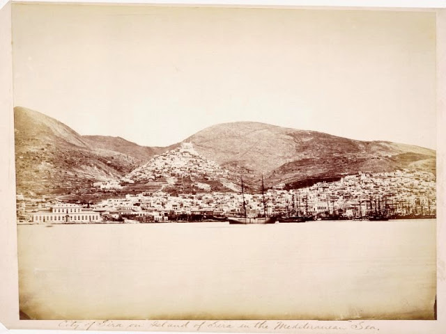 Ermoupoli, Syros island, Greece, 1865