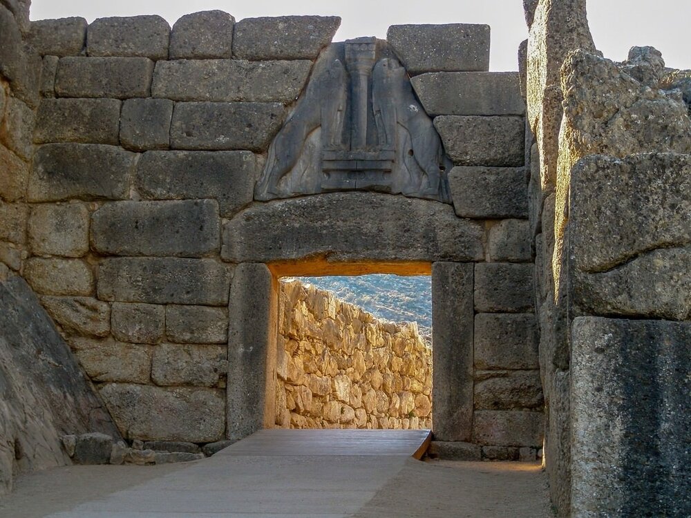 The Lion Gate of Mycenae 