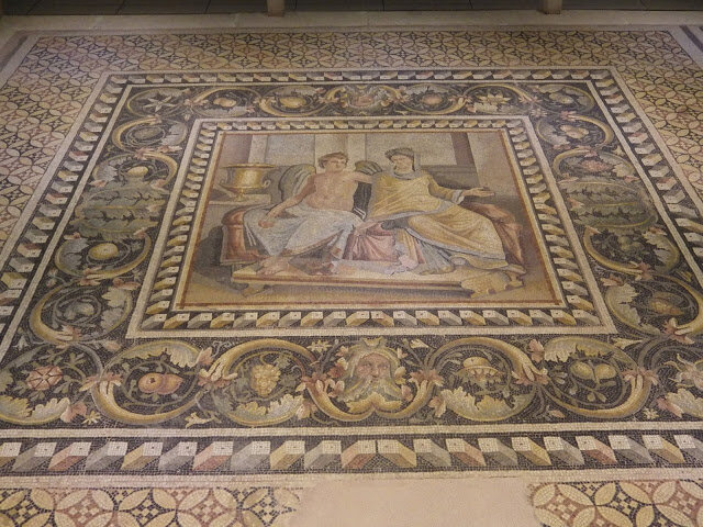 Eros and Psyche in the Gaziantep Mosaic Museum