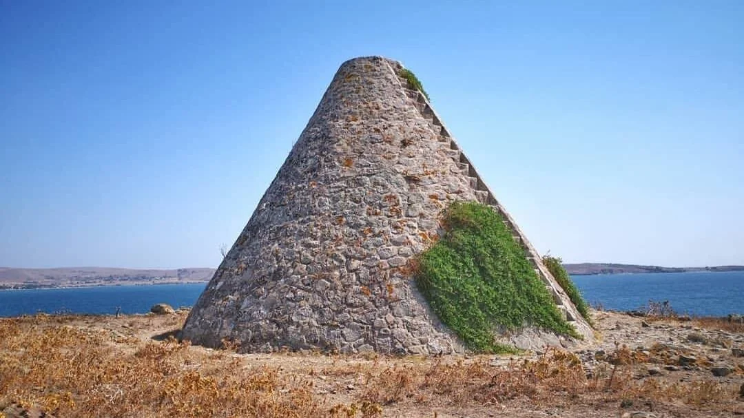 The Pyramid of Lemnos island