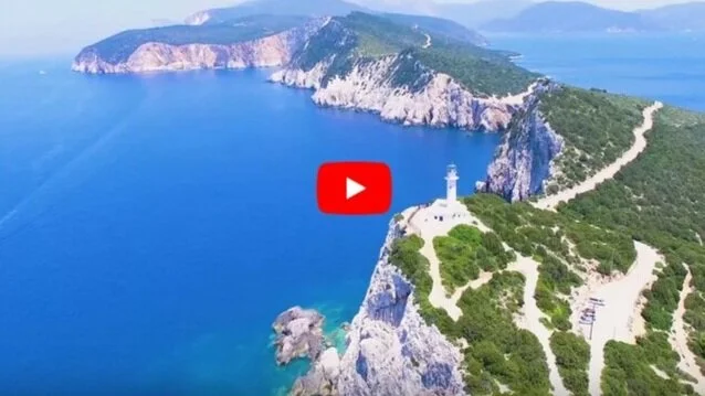 Cape Lefkatas: Where lovers leapt to their death from Homeric times (drone video)