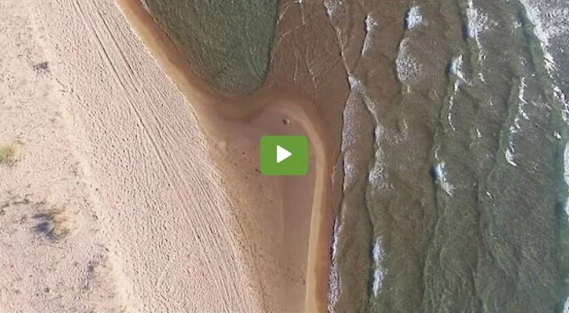 Loutra Killinis: 5 kilometer beach with sandy dunes and crystal clear water