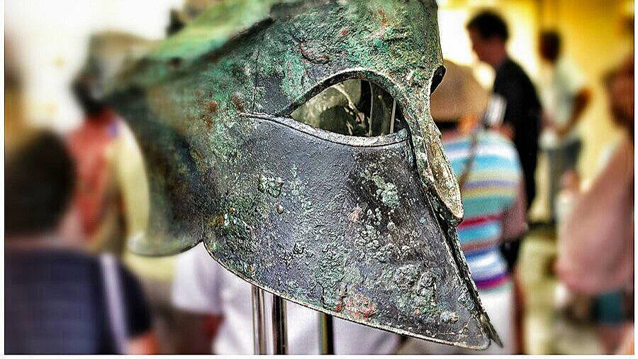The Story of Miltiades' Legendary Helmet