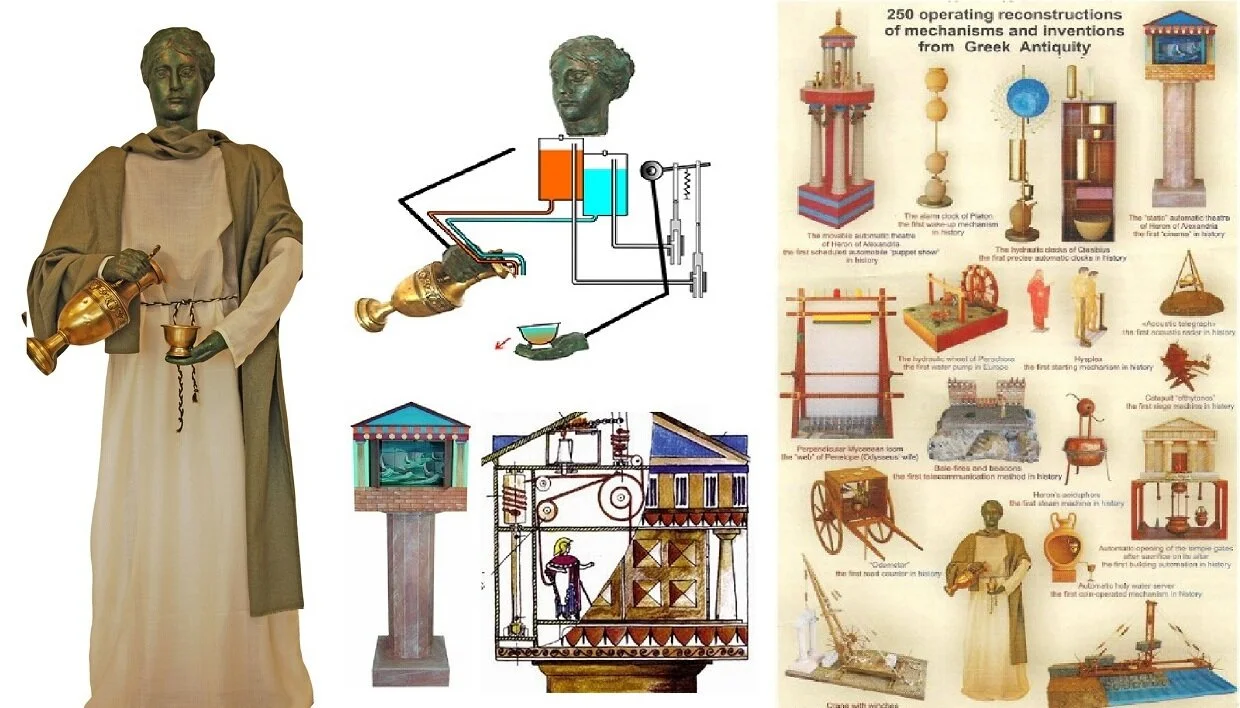 Incredible inventions of the ancient Greeks explained in the 20th century