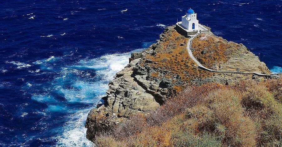 The Greek island with the 235 Churches you must visit