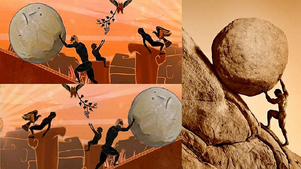 The Greek Myth of Sisyphus