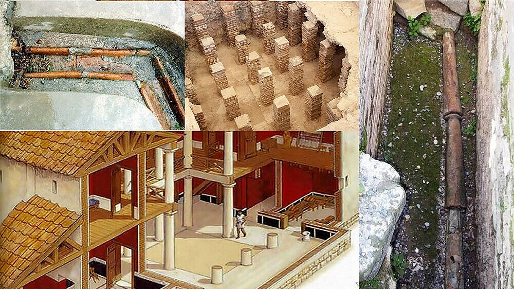 The houses in Ancient Greece had thermal insulation, underfloor heating and much more
