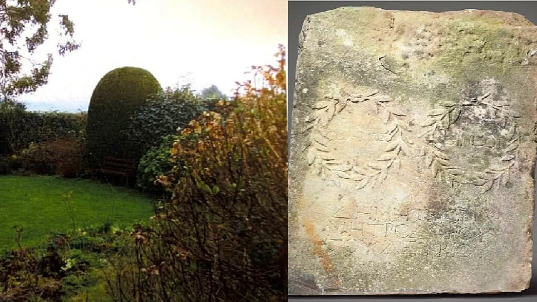 England: Marble Slab In Woman's Garden Turns Out To Be Ancient Greek Artefact