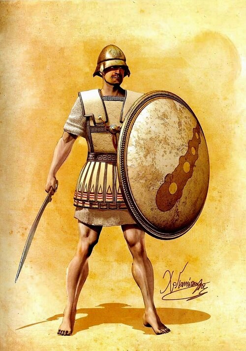 ancient greek army