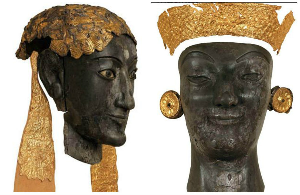 This is the treasure of gold found buried in the Oracle of Delphi