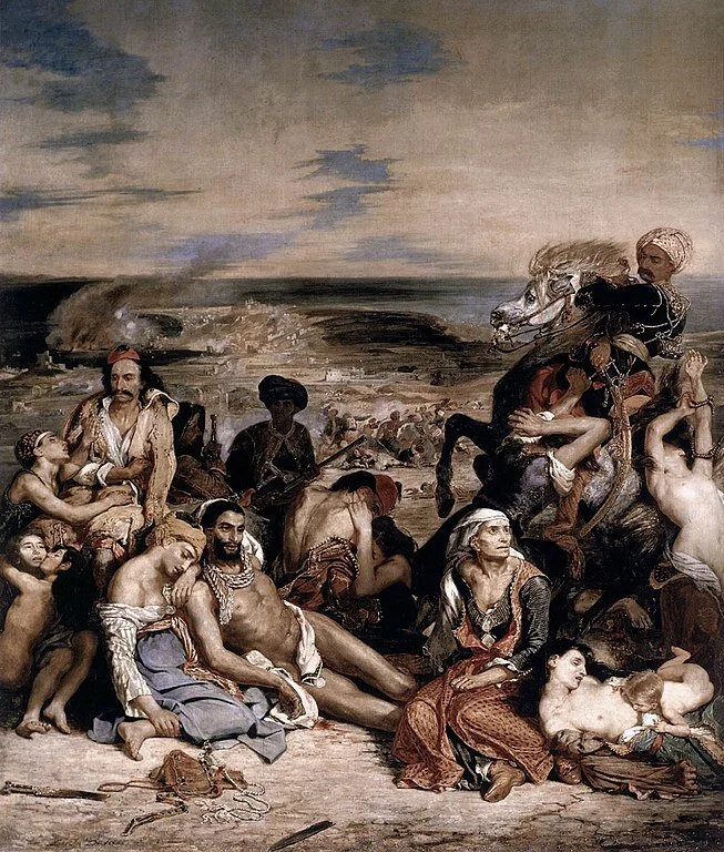 Le Massacre de Chios, held at the Louvre, Paris