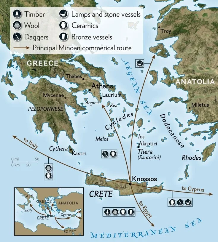 Rise and Fall of the Mighty Minoans