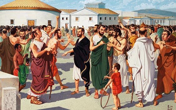 ways of life in ancient greece