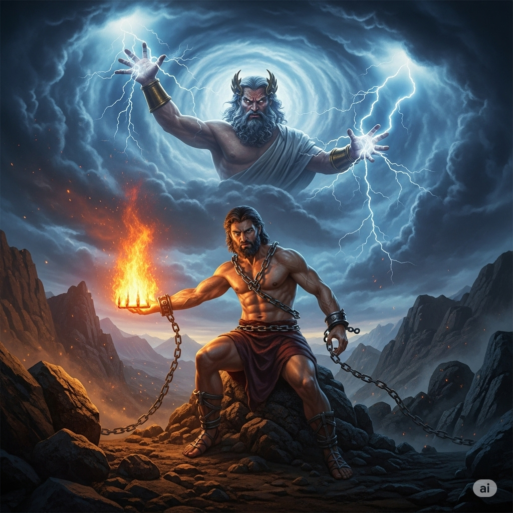 The Story of Prometheus: Fire-Bringer and Rebel
