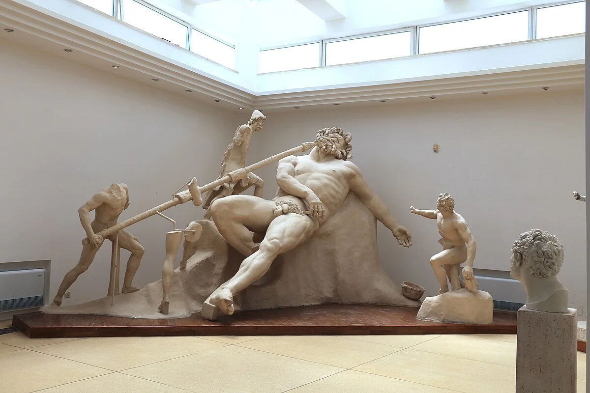 The Discovery Of Odysseus Blinding Polyphemus In Sperlonga A The Discovery Of Odysseus Blinding Polyphemus In Sperlonga A