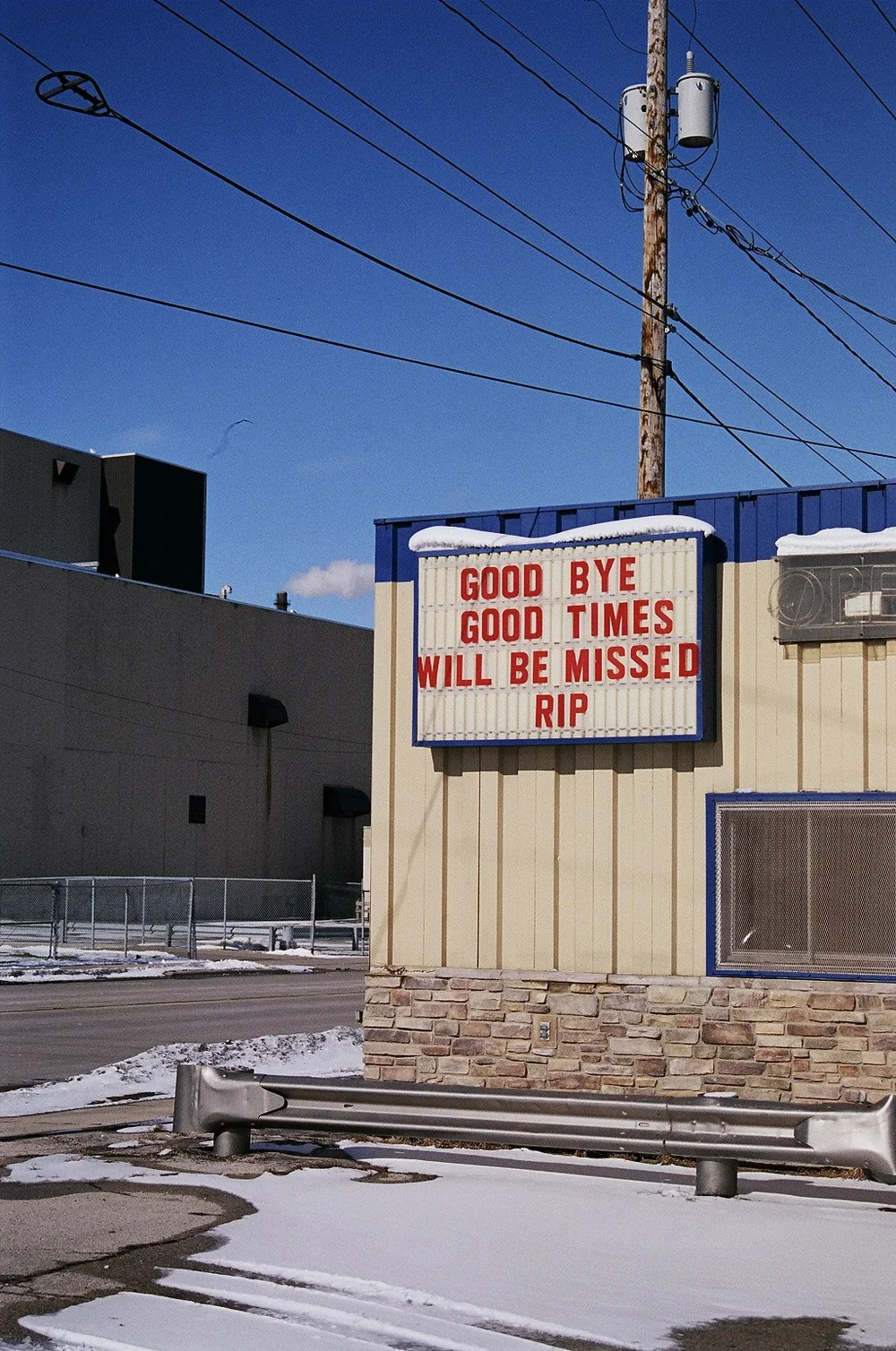 Bar Closing in the Industrial District  Green Bay, Wisconsin  2016