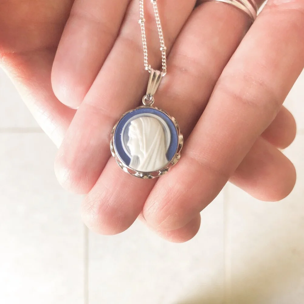 Jesus Cameo — Modern Catholic Jewelry 