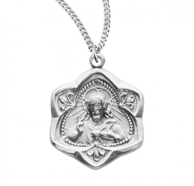 Sacred Heart Jewelry and Scapular Necklaces — Unique Catholic Jewelry ...