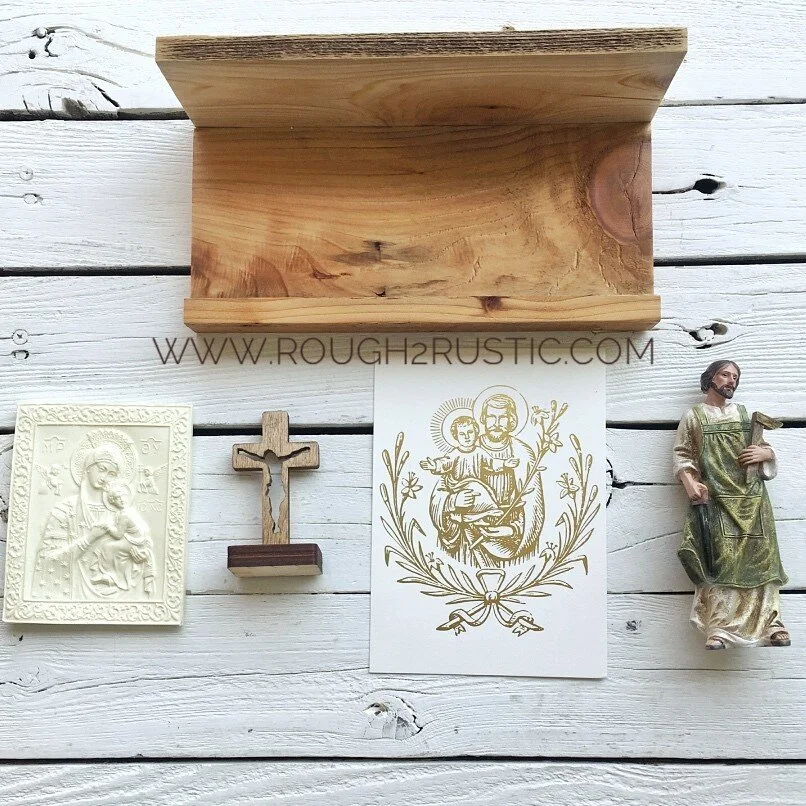 Rough2Rustic Prayer Shelf