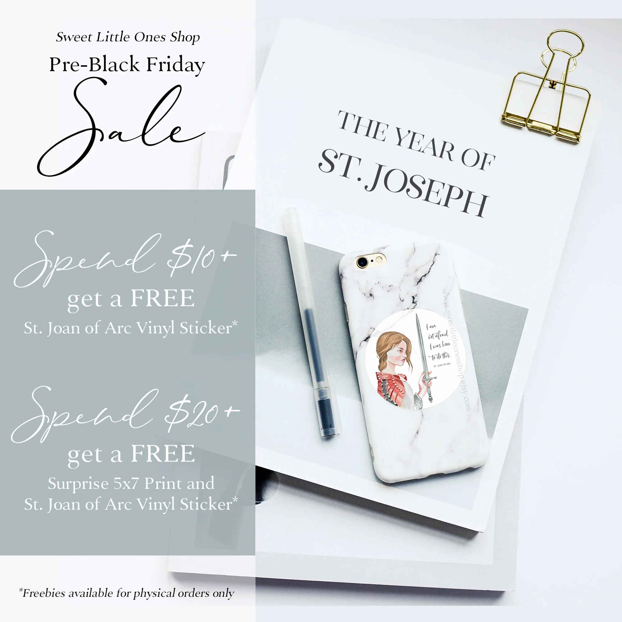 Catholic Prints from Sweet Little Ones Etsy Shop