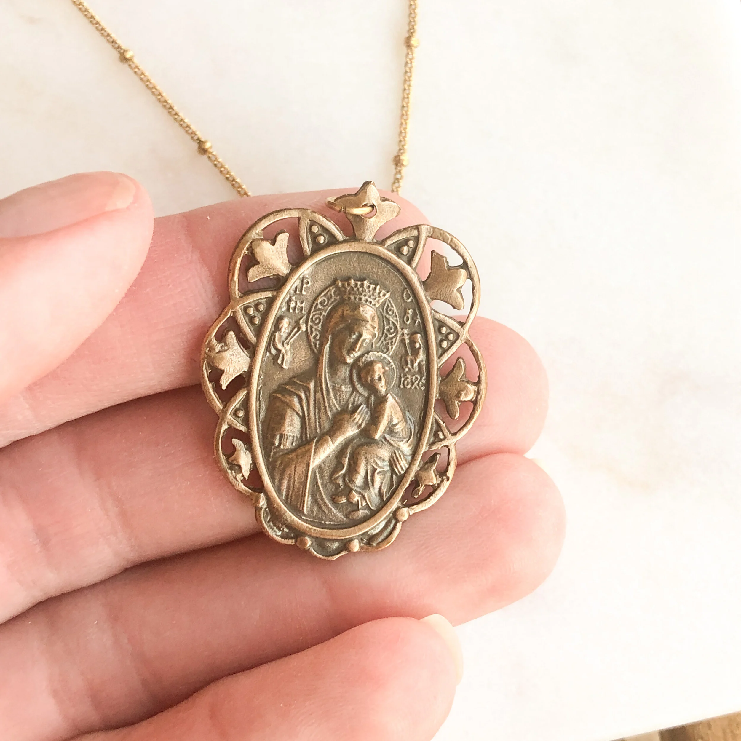 Catholic Necklaces — Modern Catholic Jewelry and Gifts Telos Art