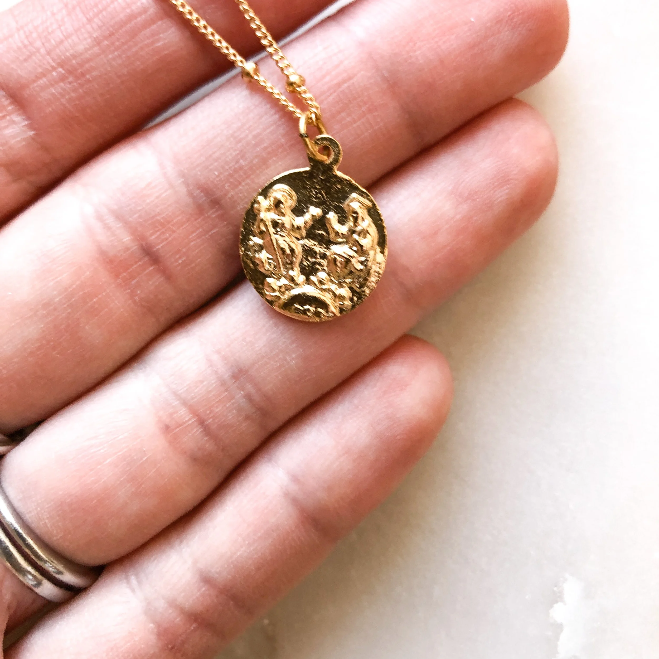 Modern Catholic Necklaces — Unique Catholic Jewelry Telos Art