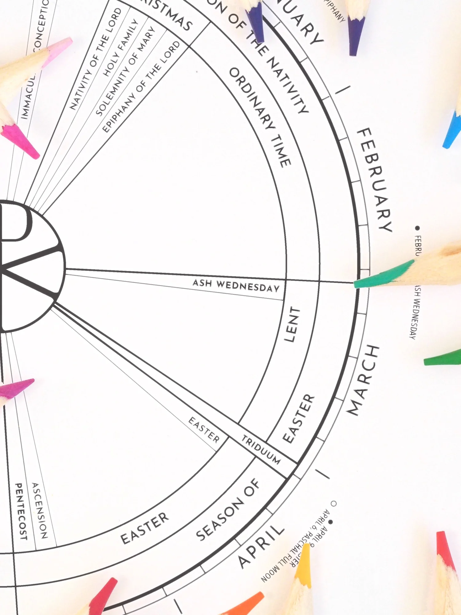 DIGITAL DOWNLOAD: 2024-2025 Color-the-Year Liturgical Calendar — Unique Catholic Jewelry - Telos Art digital-download-2024-2025-color-the-year-liturgical-calendar-unique-catholic-jewelry-telos-art