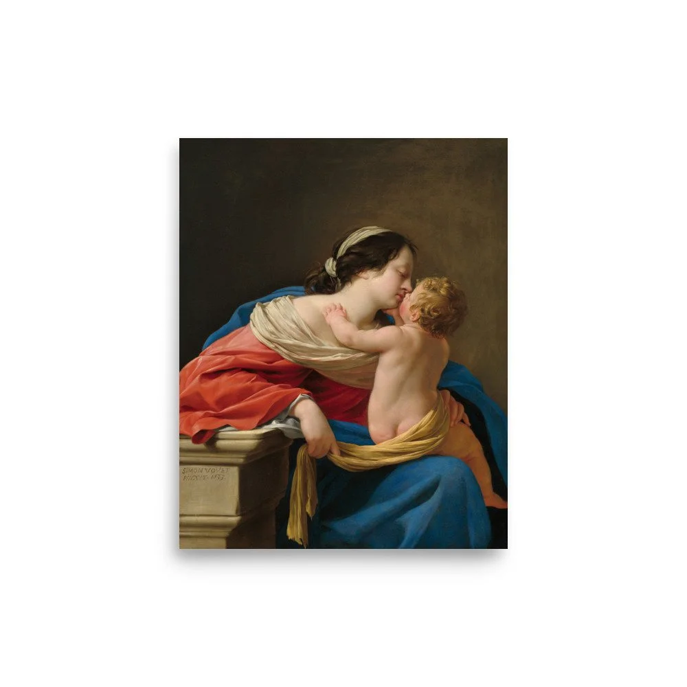 Madonna and Child Print — Unique Catholic Jewelry - Telos Art