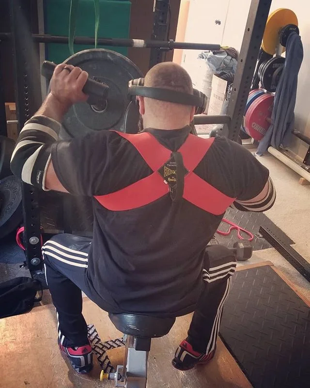 Light bench and accessories. 
#ironbrotherhood #strongman #powerlifting #fitfam #fit #fitness #fitlife #animal #health #ryourogue #roguefitness #westsidebarbell #conjugatenation #strong #weighlifting #strongmantraining #coach #usapl #usaw #bowtie #do