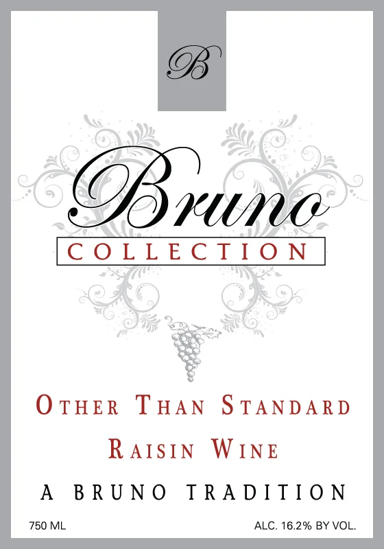 Other Than Standard Raisin Wine