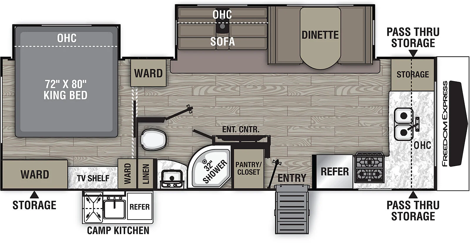 2024 Coachmen Freedom Express 259FKDS — Dykeman's Camper Place