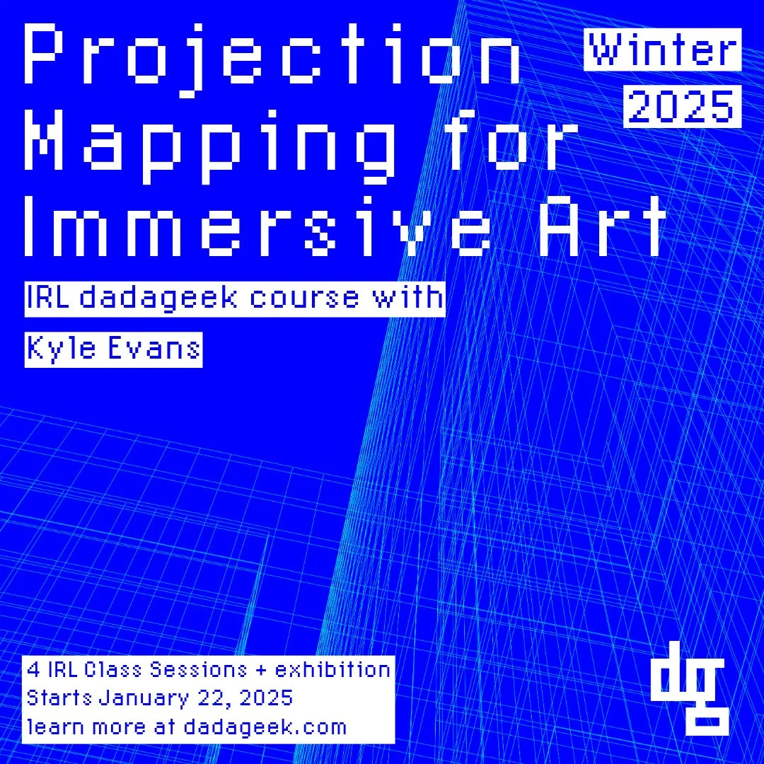 Projection Mapping for Immersive Art - Winter 2025