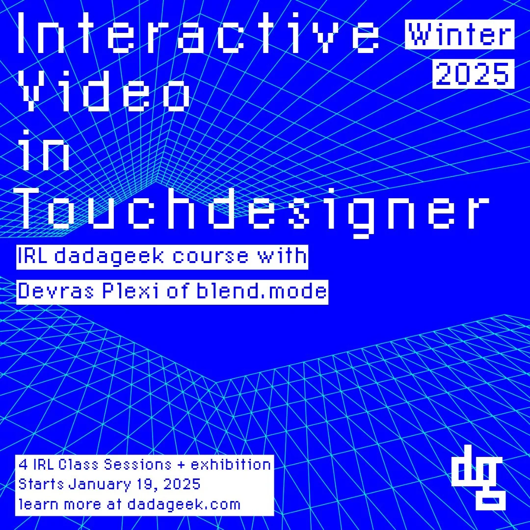 Interactive Video in Touchdesigner - Winter 2024