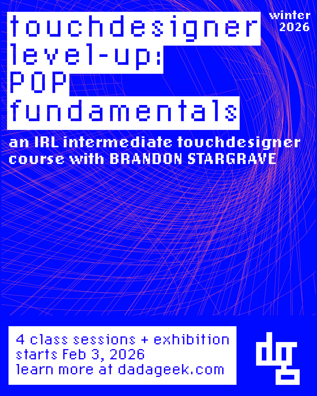 TouchDesigner Level-Up: POP Fundamentals - Winter 2026