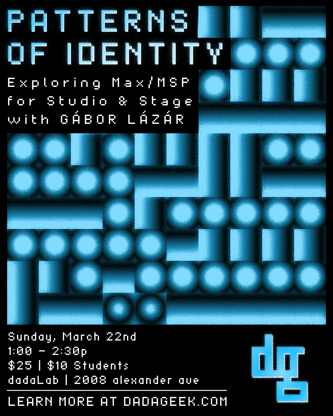 Patterns of Identity: Exploring Max/MSP for Studio & Stage with Gábor Lázár