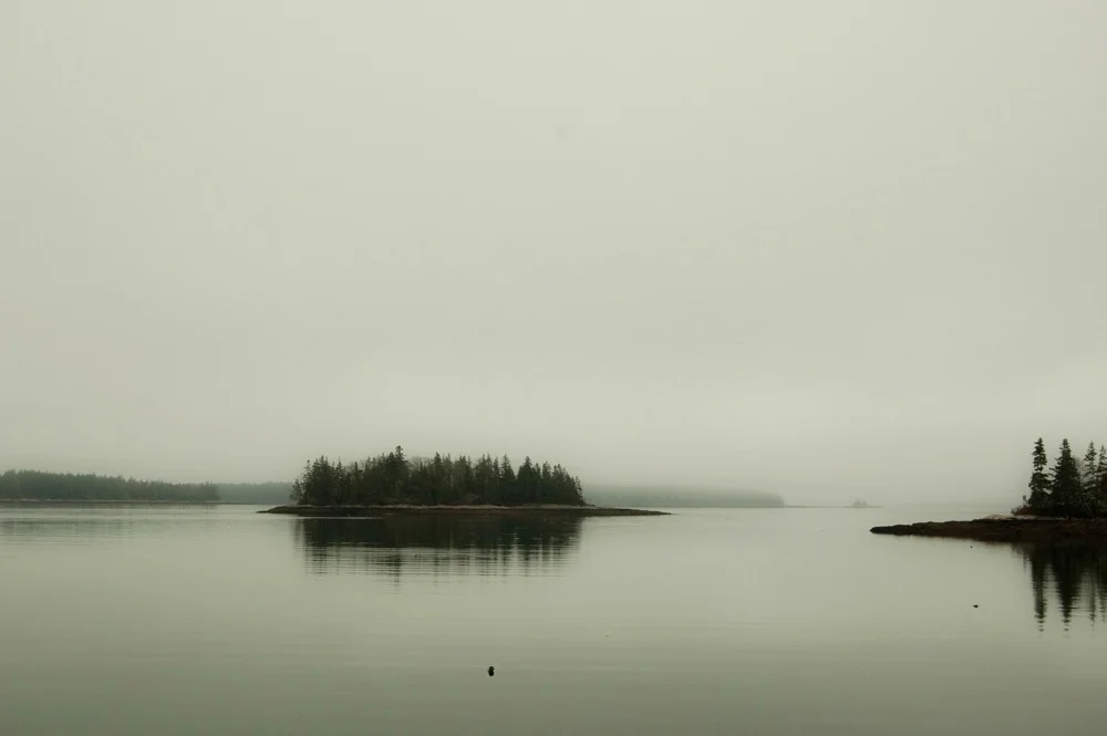 Crow Island. Thanksgiving Day. Muscongus Bay. Bremen, Maine