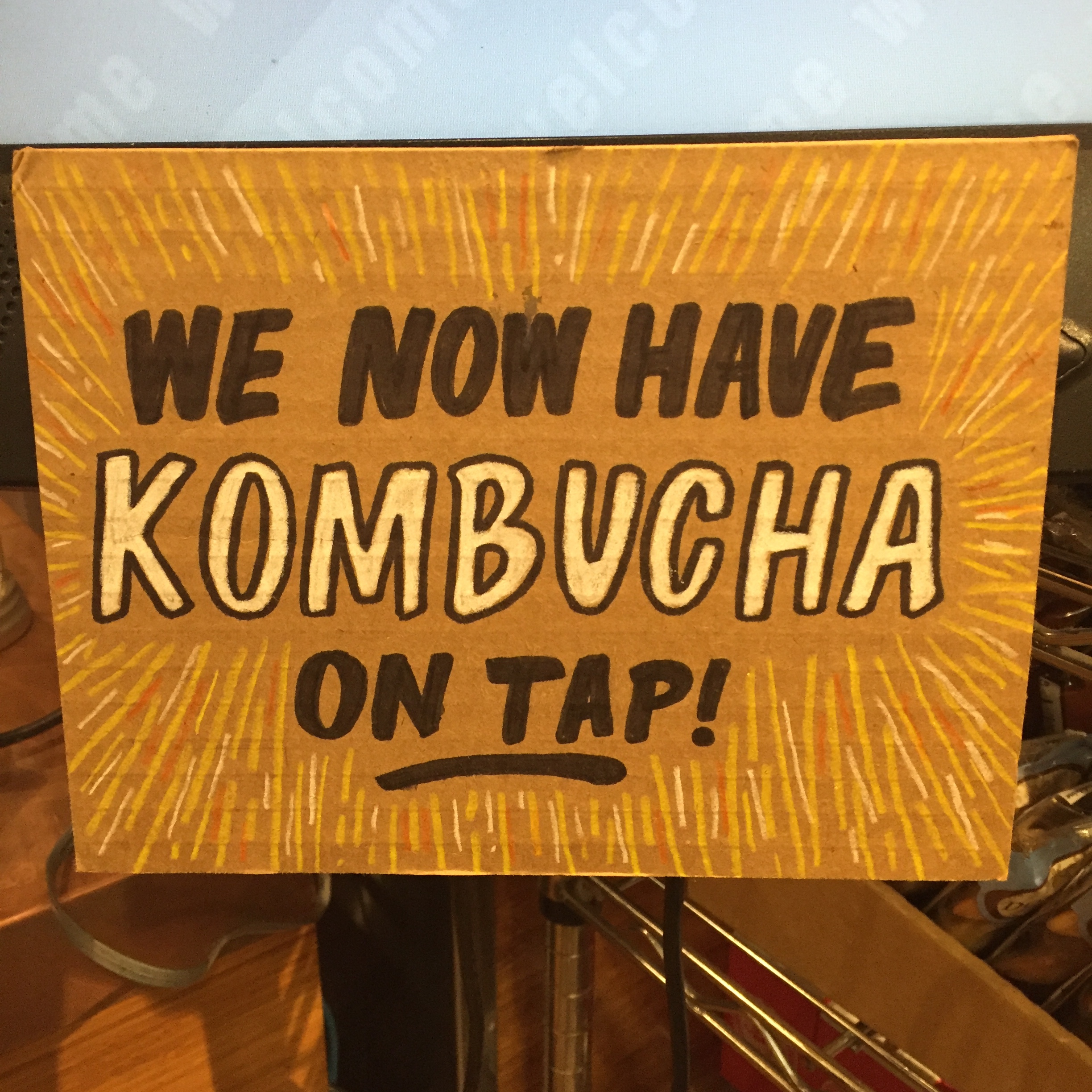 Kombucha on Tap at Canyon Market.