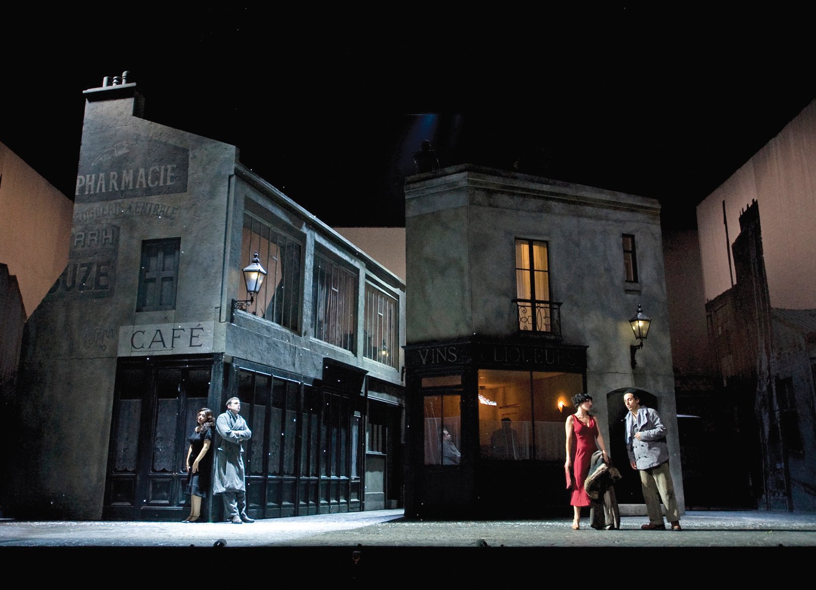  Cincinnati Opera’s 2010 production of  La Boheme . Photo by Philip Groshong. 