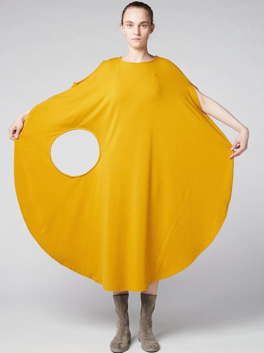 Planet Jersey Dress by Issey Miyake