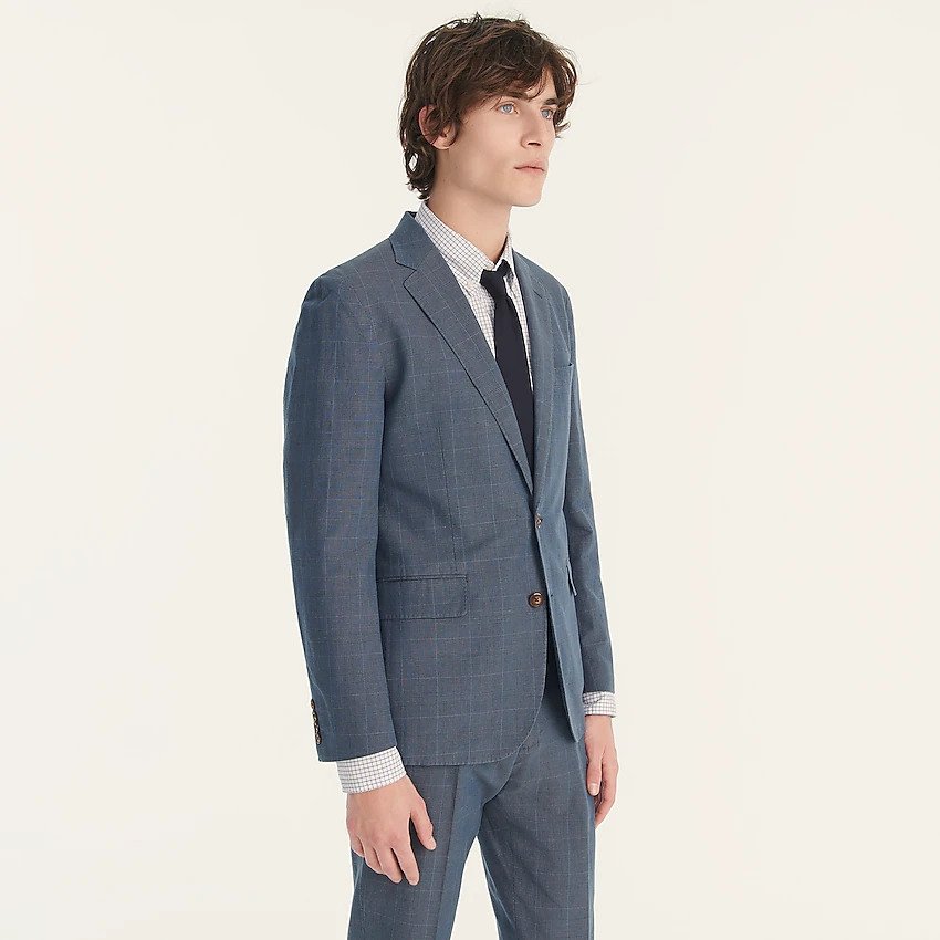 J CREW Ludlow Slim-Fit Linen Suit