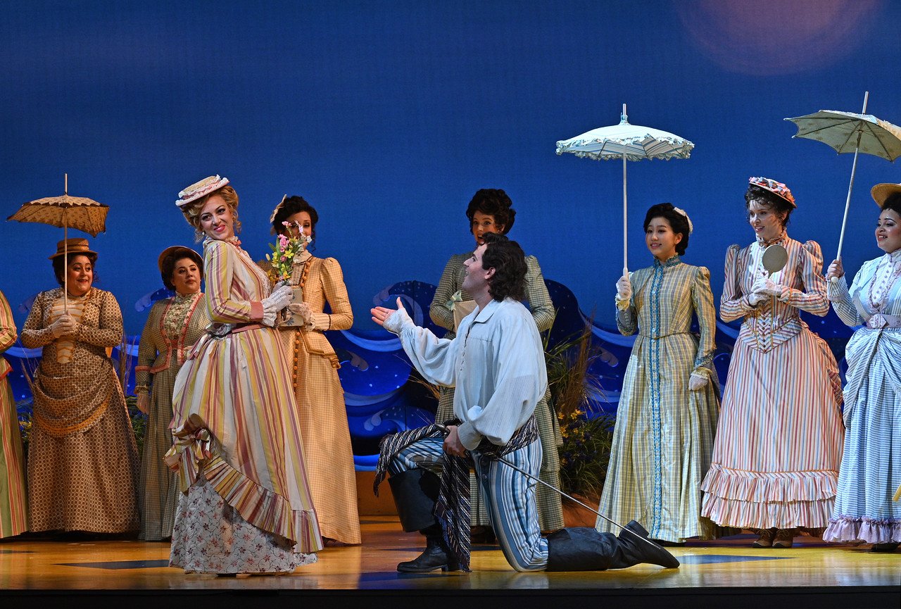  Cast of  The Pirates of Penzance . Photo by Philip Groshong. 