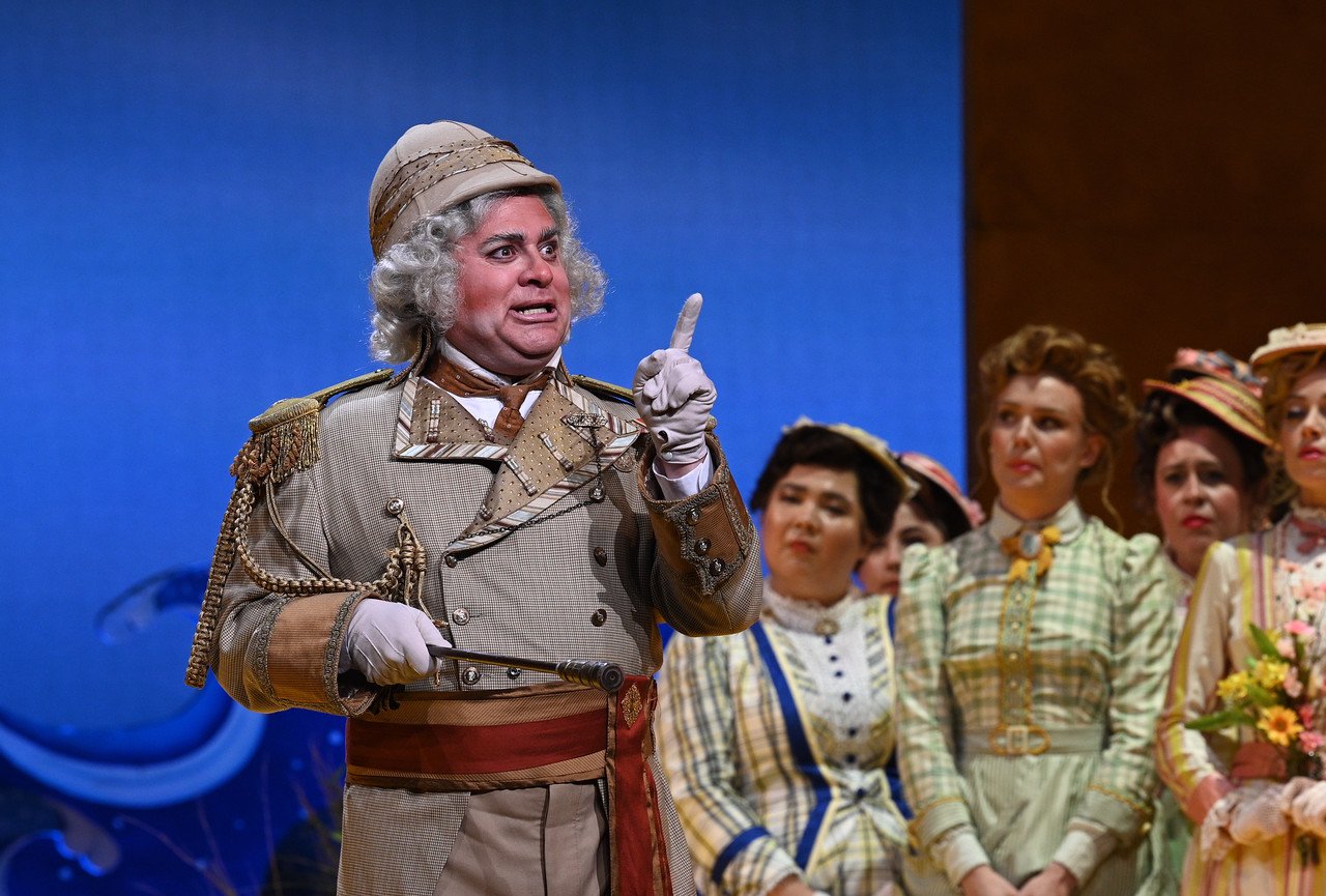  Patrick Carfizzi as Major-General Stanley. Photo by Philip Groshong. 