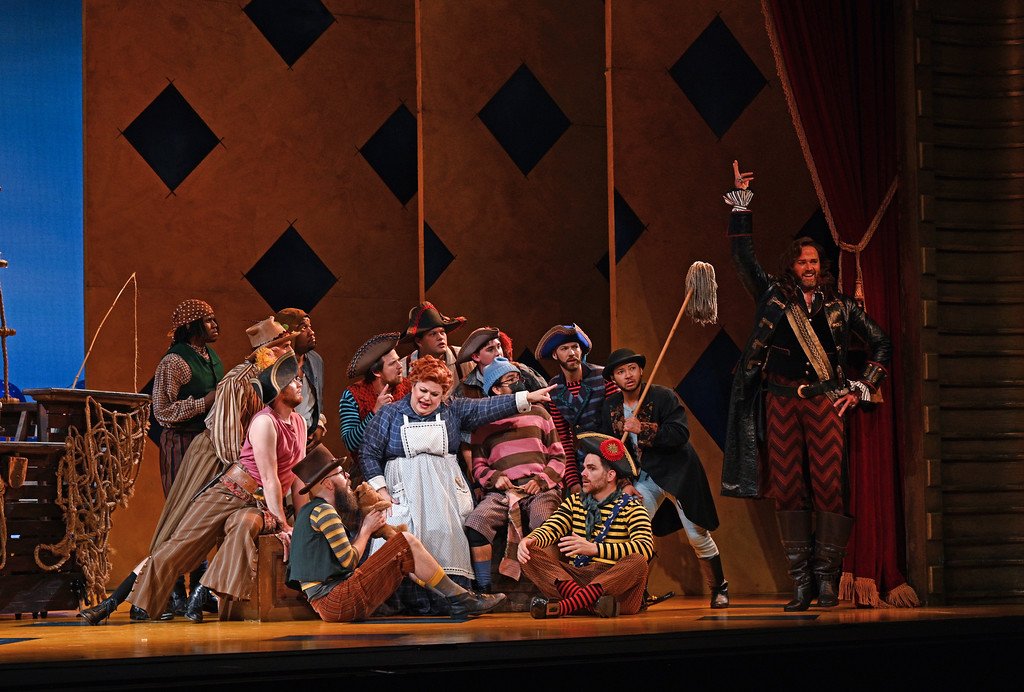  Cast of  The Pirates of Penzance . Photo by Philip Groshong. 