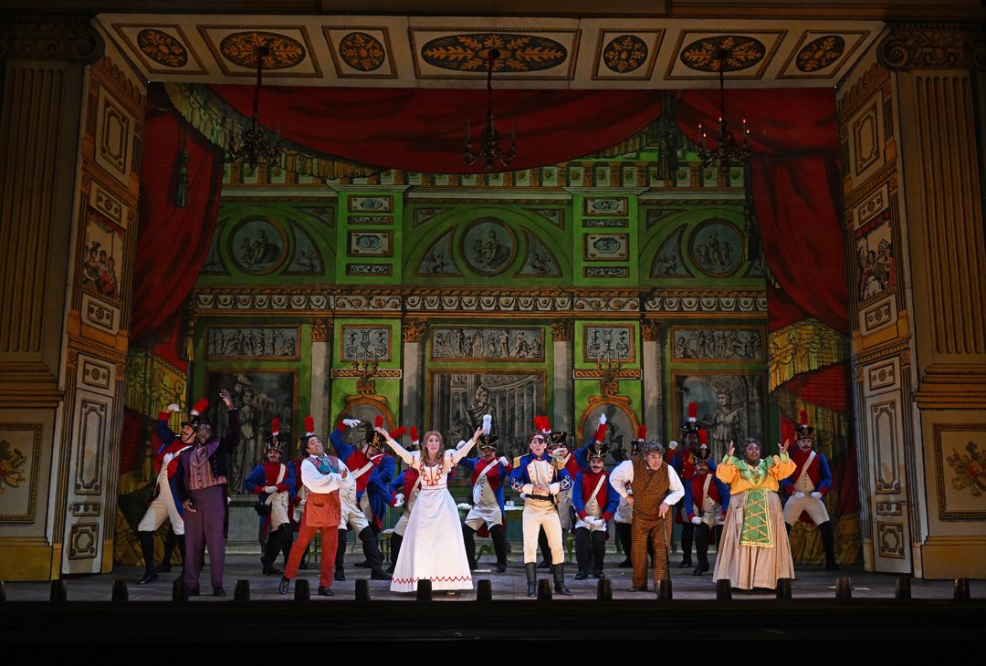 The cast of THE BARBER OF SEVILLE