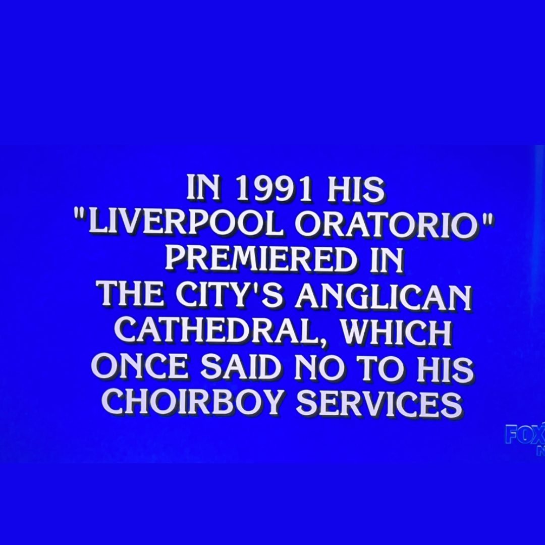 If you're scratching your head about this recent answer on Jeopardy, you'll find the question on our stage this summer. Any guesses?

#meetopera #Cincinnati #Cincy #summerseason #CincinnatiOpera