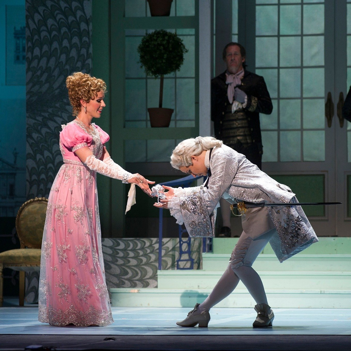 It's May Day, an ancient holiday in many cultures celebrating the arrival of spring with dancing and singing. We tip our hat to the season with photos from our 2013 production of DER ROSENKAVALIER by Richard Strauss, which includes an act that takes 
