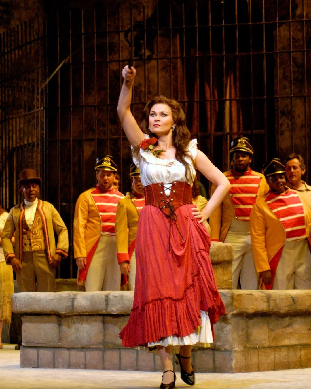 ✨ Welcome to your Weekly Opera Rewind, where Cincinnati Opera history takes the spotlight!

Join us each week as we pull a gem from our photo archives to relive a moment worth applauding. 👏

Pictured: Mezzo-soprano Ruxandra Donose wielding a whip in