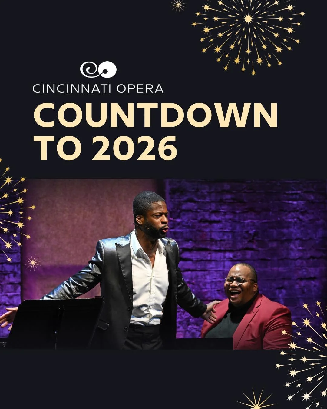 2026 is almost here, and we're inviting you to some of the events we're most looking forward to!

Thanks to our media partner @cincinnatipublicradio, two of Cincinnati Opera&rsquo;s sold-out 2025 Studio Sessions return in January for an exclusive enc