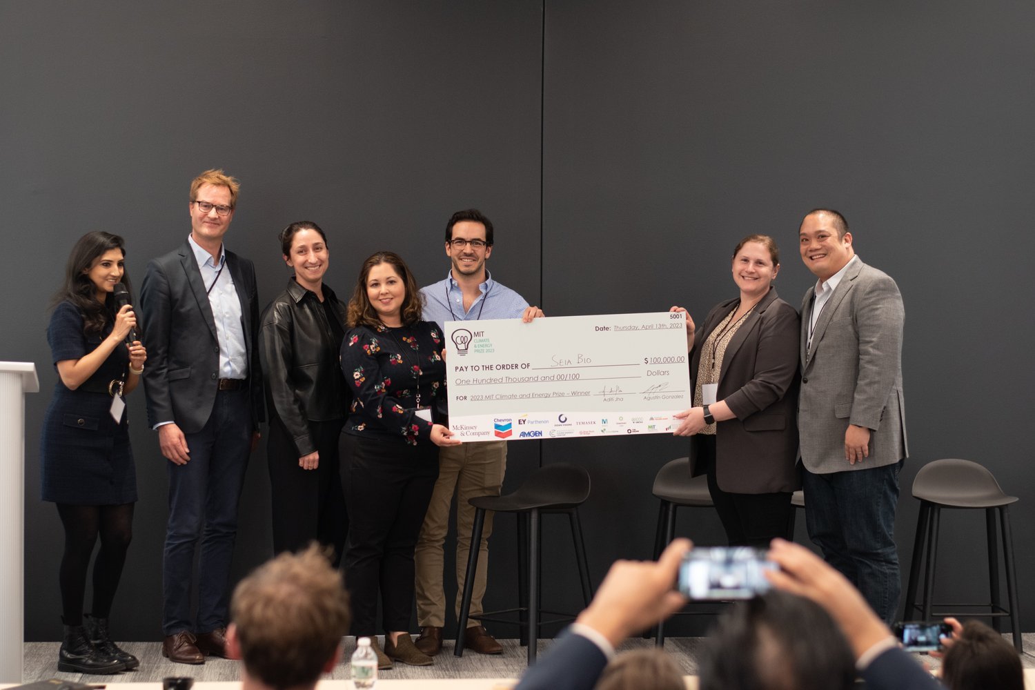 $100,000 Grand Prize: Seia Bio