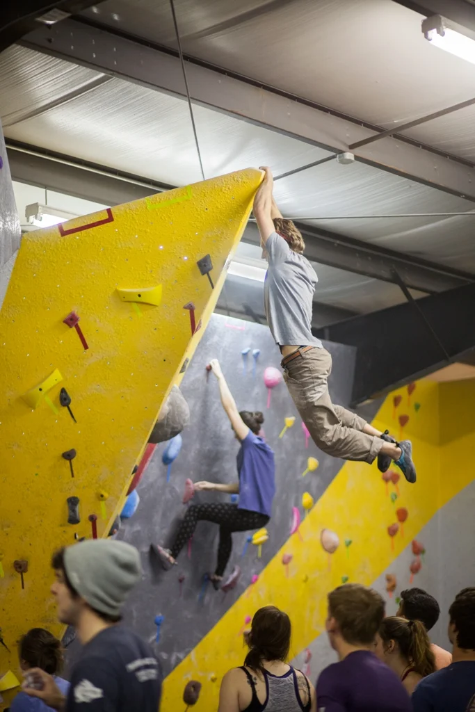 custom indoor climbing wall